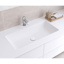Varicor Lavabo sous plan UBS 44   Solid White - Always without overflow